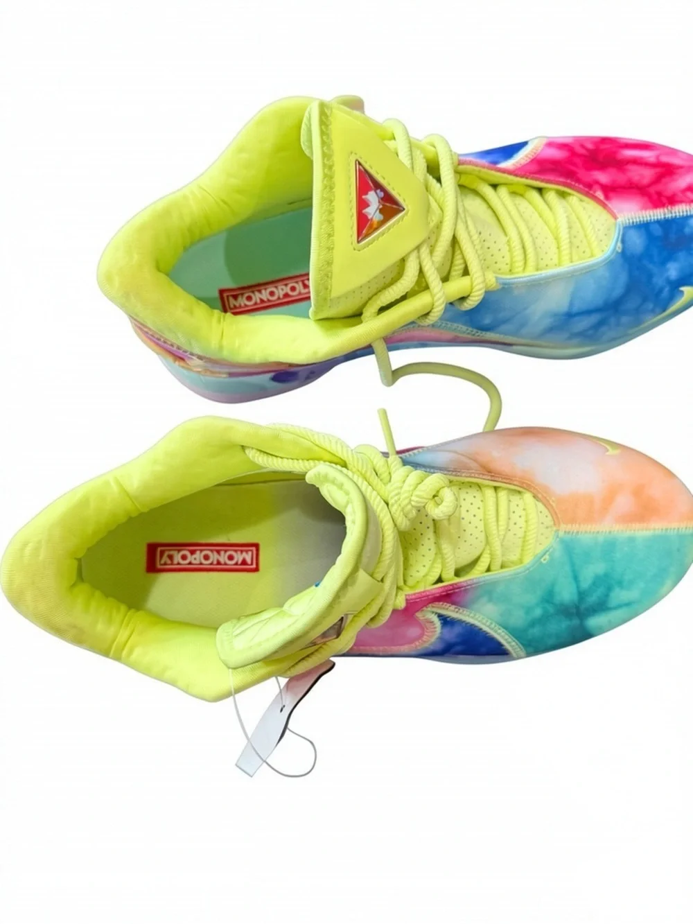 Nike LeBron 22 x Monopoly What The Tie Dye Basketball Shoes Men's Size 11.5 NWT